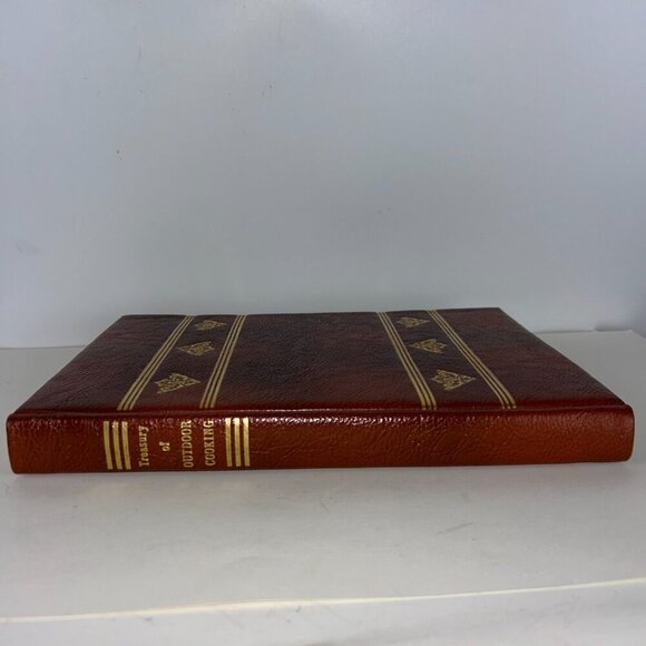 SIGNED James Beard's Treasury of Outdoor Cooking (1960) Leather Binding Beard - Picture 2 of 13